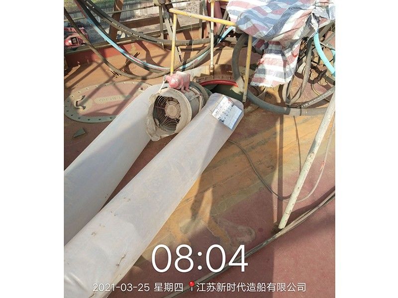 單縣百通塑料有限公司塑料薄膜通風(fēng)管透明船廠