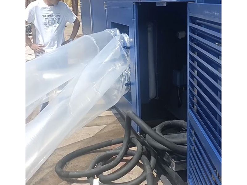 塑料薄膜通風管透明船廠